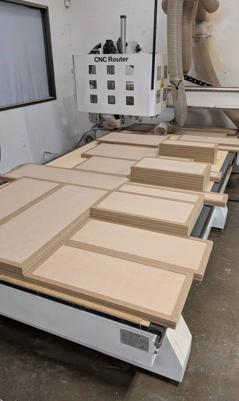 CNC Router in action